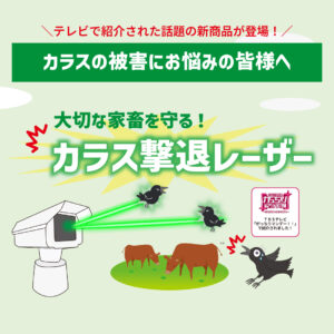 カラス撃退レーザー